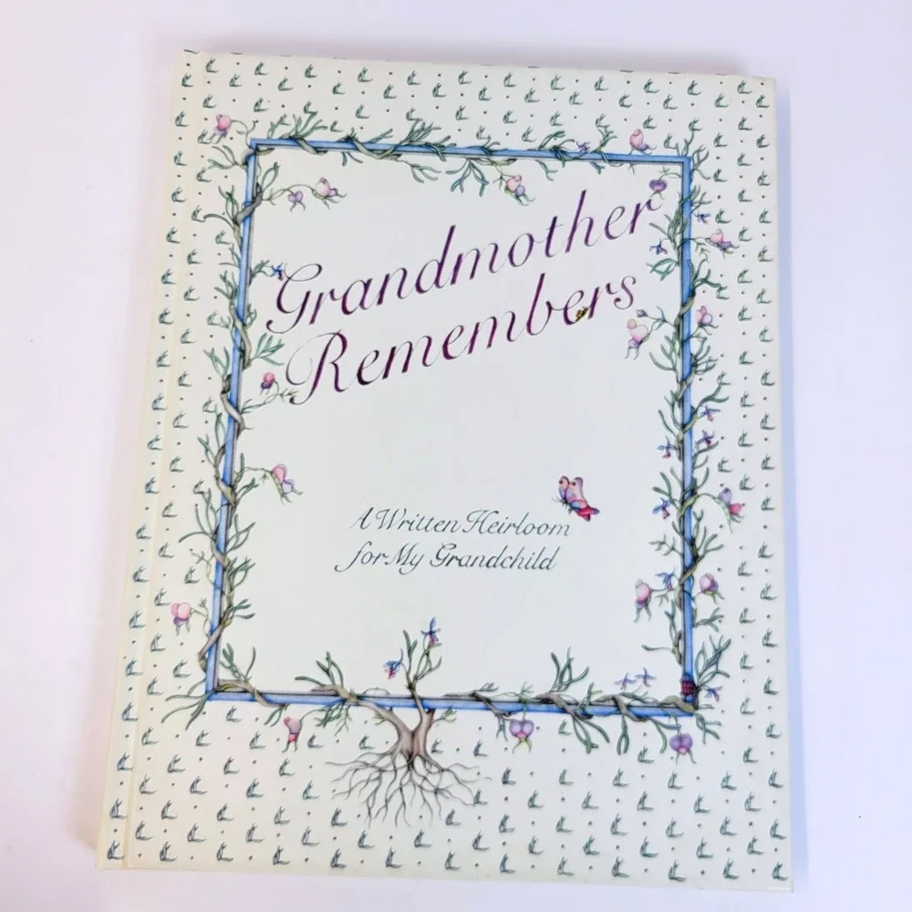 Grandmother Remembers Heirloom Journal Floral Book Stewart Tabori & Chang